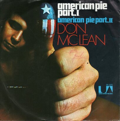 Don McLean - American Pie (part I) + (part II) (Vinylsingle)