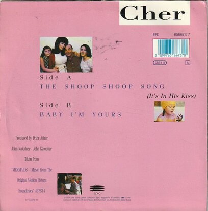 Cher - Shoop shoop song + Baby I'm yours (Vinylsingle)