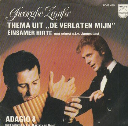 Gheorge Zamfir - Thema uit "De veralten mijn" + Adagio 8 (Vinylsingle)