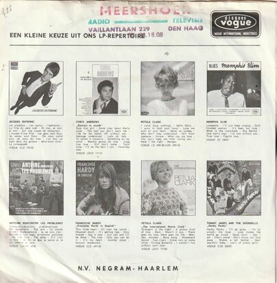 Petula Clark - This is my song + The show is over (Vinylsingle)