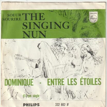 Singing Nun - Dominique + Entre les etoiles (Vinylsingle)