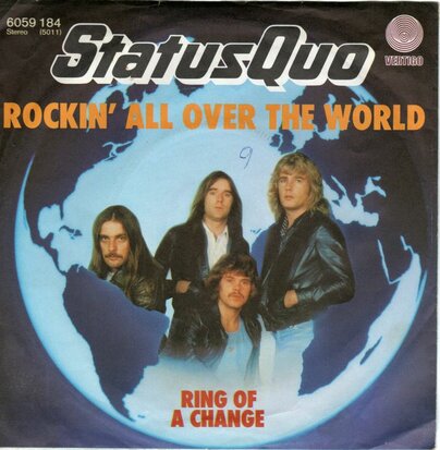 Status Quo - Rockin' all over the world + Ring for a chance (Vinylsingle)