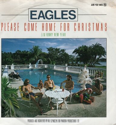The Eagles - Please come home for christmas + Funky new year (Vinylsingle)