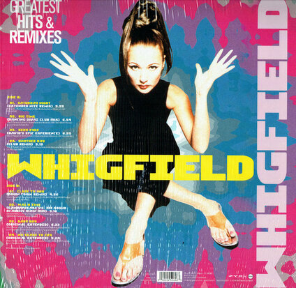 WHIGFIELD - GREATEST HITS & REMIXES (Vinyl LP)