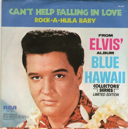 Elvis Presley - Can't help falling in love + Rock-a-hula (Vinylsingle)