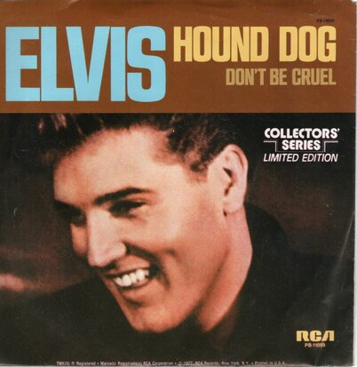 Elvis Presley - Hound dog + Don't be cruel (Vinylsingle)