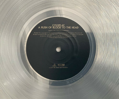 COLDPLAY - A RUSH OF BLOOD TO THE HEAD -COLOURED- (Vinyl LP)