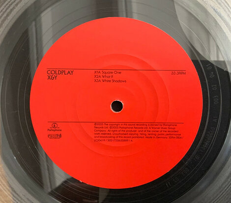 COLDPLAY - X&Y -COLOURED- (Vinyl LP)