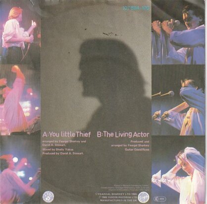 Feargal Sharkey - You little thief + The living actor (Vinylsingle)