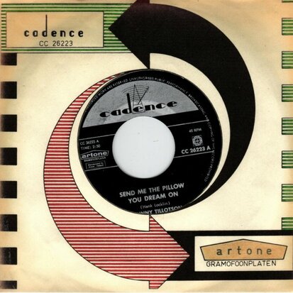 Johnny Tillotson - Send me the pillow you dream on + What'll I do (Vinylsingle)