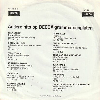 Ria Valk - Fernando, Alfredo en Jose + De zon lacht naar mij (Vinylsingle)