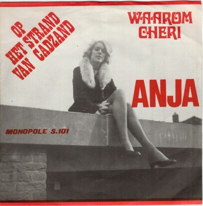 Anja - Op Het Strand Van Cadzand + Waarom Cheri (Vinylsingle)