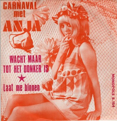 Anja - Laat me binnen + Wacht maar tot het donker is (Vinylsingle)