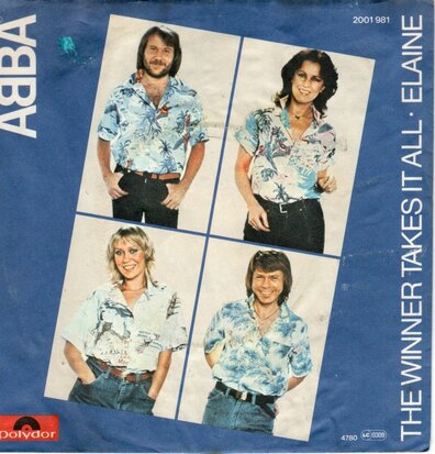 Abba - The winner takes it all + Elaine (Vinylsingle)