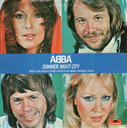 Abba - Summer night city + Medley (Vinylsingle)