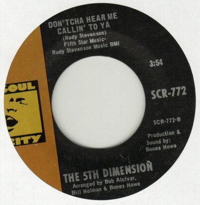 5th Dimension - Aquarius (let the sunshine in) + Don't cha hear me callin? to ya (Vinylsingle)