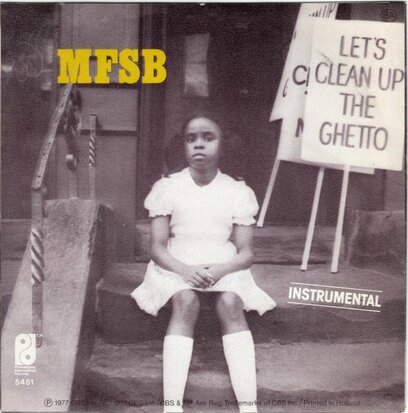 Philadelphia International All Stars - Let's clean up the Ghetto + (instr.) (Vinylsingle)