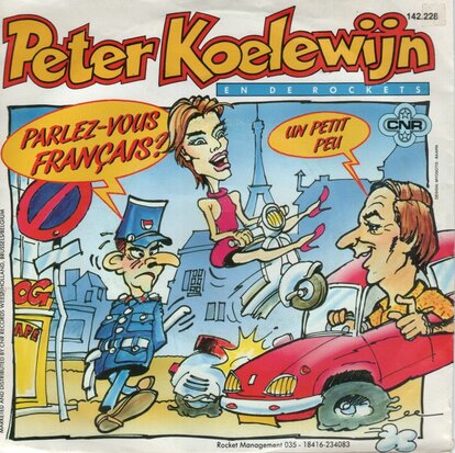 Peter Koelewijn - Parlez-vous francais? + Papa heeft nog. (Vinylsingle)