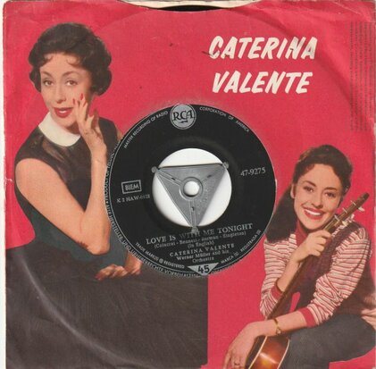 Caterina Valente - Love Is With Me Tonight + Sogno D'oro (Vinylsingle)