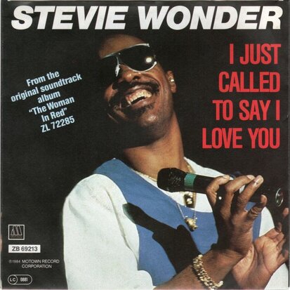 Stevie Wonder - I just called to say I love you + (instr.) (Vinylsingle)