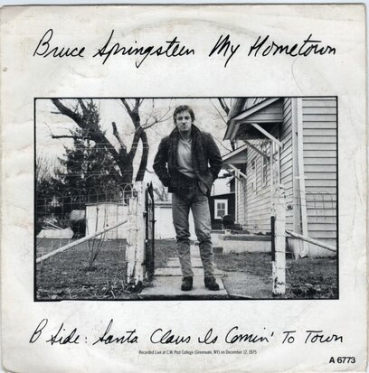 Bruce Springsteen - My hometown + Santa claus is coming to town (Vinylsingle)