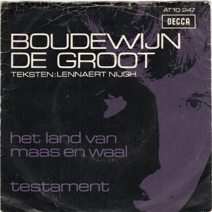 Boudewijn de Groot - Het land van Maas en Waal + Testament (Vinylsingle)