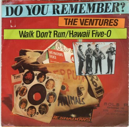 Ventures - Walk don't run + Hawaii five-O (Vinylsingle)