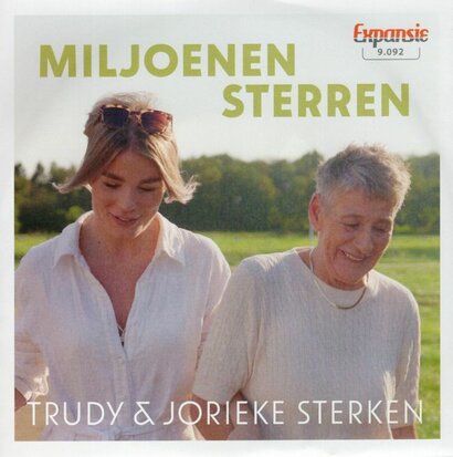 Trudy & Jorieke Sterken - Miljoenen sterren + Vrij als een vlieger (Vinylsingle)