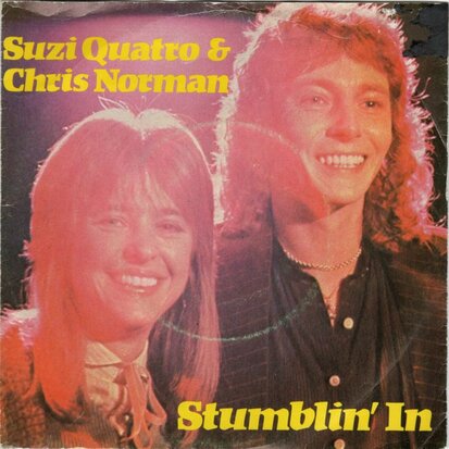 Suzi Quatro - Stumblin' in + A stranger with you (Vinylsingle)