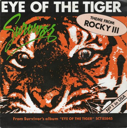 Survivor - Eye of the tiger + Take you on a Saturday (Vinylsingle)