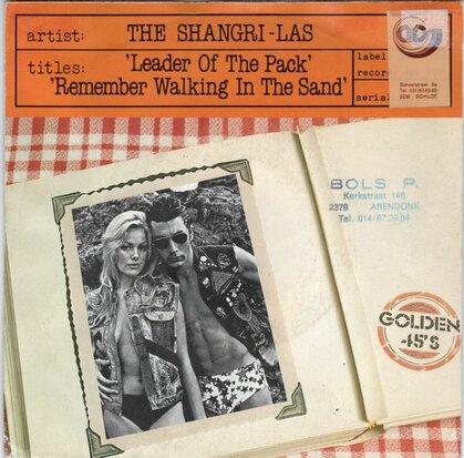 Shangri-Las - Leader of the pack + Remember walking in the rain (Vinylsingle)