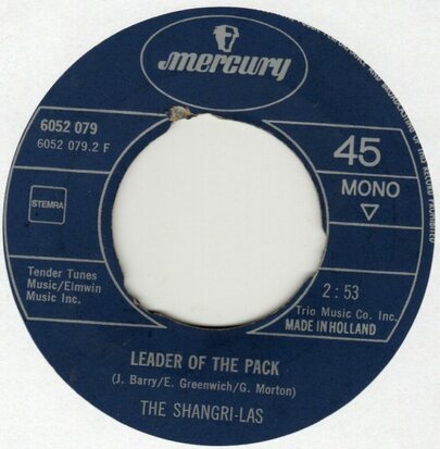 Shangri-Las - Leader of the pack + Past present and future (Vinylsingle)