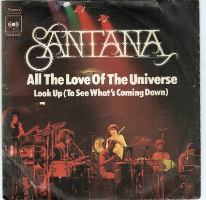 Santana - All The Love Of The Universe + Look Up  (Vinylsingle)