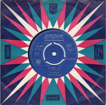 Roy Orbison - It's over + Indian wedding (Vinylsingle)