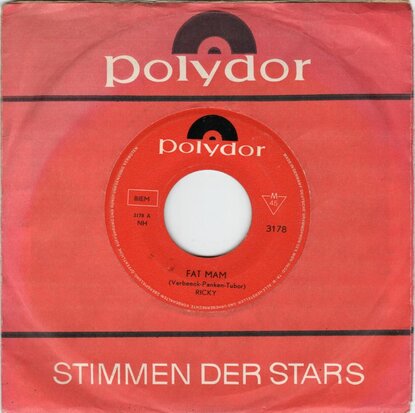 Ricky - Fat Mam + Freezing Without You (Vinylsingle)