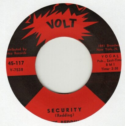 Otis Redding - Security + I Want To Thank You (Vinylsingle)