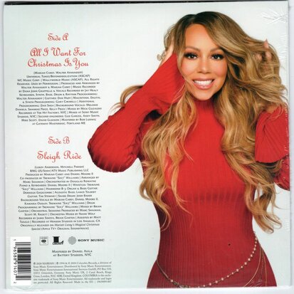 Mariah Carey - All I Want For Christmas Is You + Sleigh Ride (Vinylsingle)
