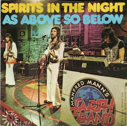 Manfred Mann's & Earth Band - Spirits in the night + As above so below part 2 (Vinylsingle)