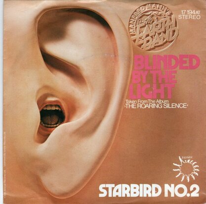 Manfred Mann - Blinded by the light + Starbird no.2 (Vinylsingle)