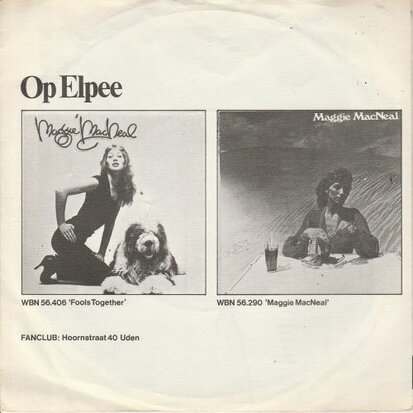 Maggie MacNeal - Fools together + Empty place. empty space (Vinylsingle)