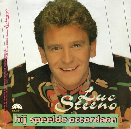 Luc Steeno - Hij Speelde Accordeon + (Instrumentaal) (Vinylsingle)
