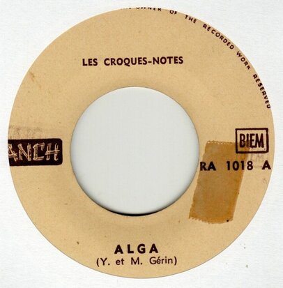 Les Croque-Notes - Alga + Echos (Vinylsingle)