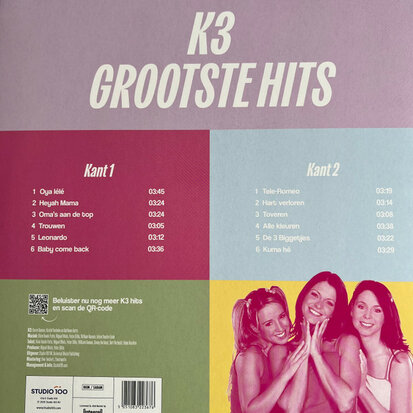 K3 - GROOTESTE HITS (Vinyl LP)