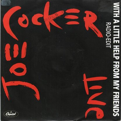 Joe Cocker - With a little help from my friends (live) + What are you doing with a fool like me (Vinylsingle)
