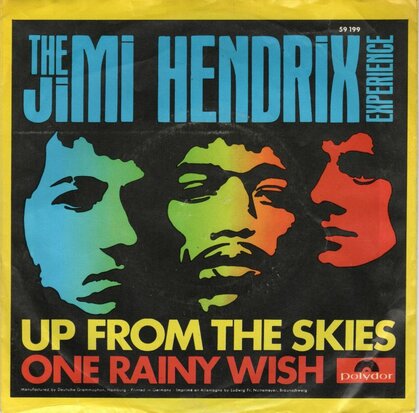 Jimi Hendrix - Up From The Skies + One Rainy Wish (Vinylsingle)