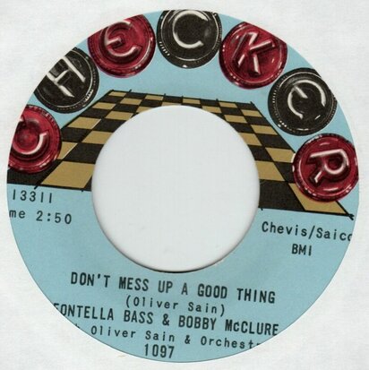 Fontella Bass - Don't Mess Up A Good Thing + Jerk Loose (Vinylsingle)