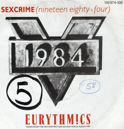 Eurythmics - Sexcrime + I did it just the same (Vinylsingle)