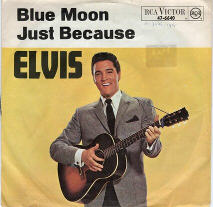 Elvis Presley - Blue moon + Just because (Vinylsingle)