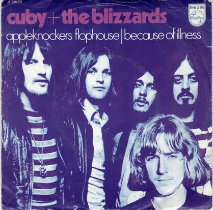 Cuby & the Blizzards - Apple knockers flophouse + Because of ilness (Vinylsingle)