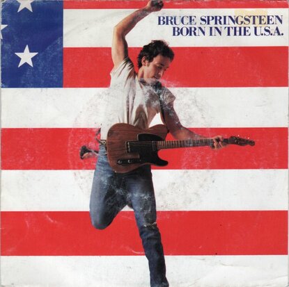 Bruce Springsteen - Born in the USA + Shut out the light (Vinylsingle)